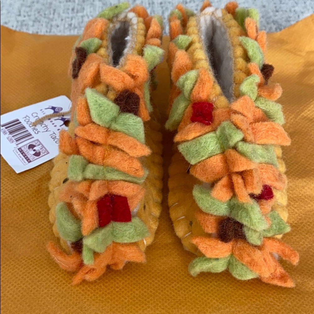 Crunchy Taco foodies baby shoes